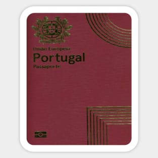 Portugal Passport Sticker